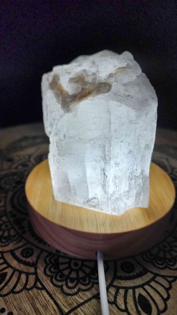 Apophyllite Crystal Lamp - Image 2