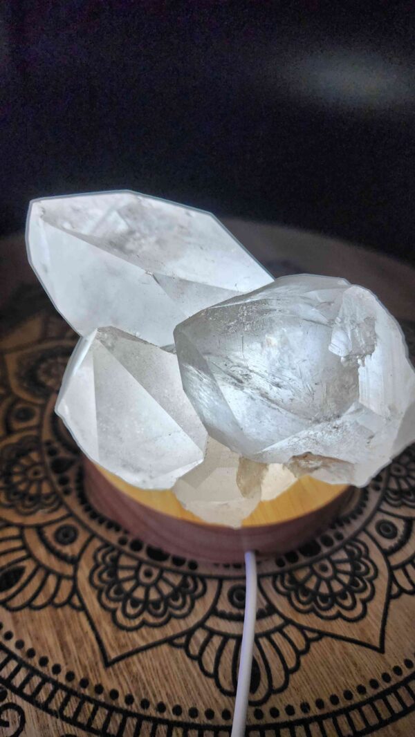 Brazilian Quartz Crystal Lamp - Image 2
