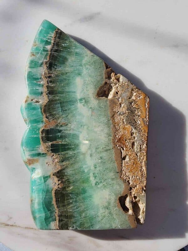 Rare Calcite Crystal Slab - Image 2