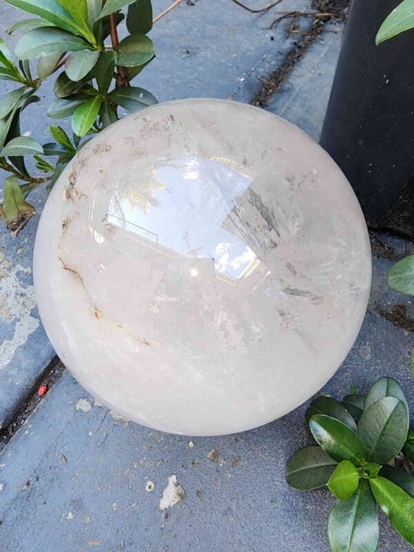 High Quality Clear Quartz Crystal Sphere