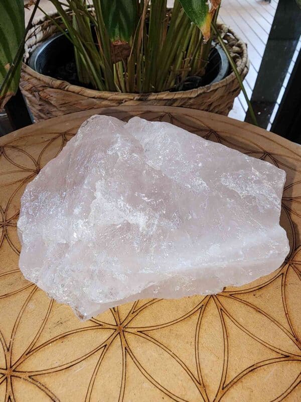 Natural Raw Rose Quartz - Image 3