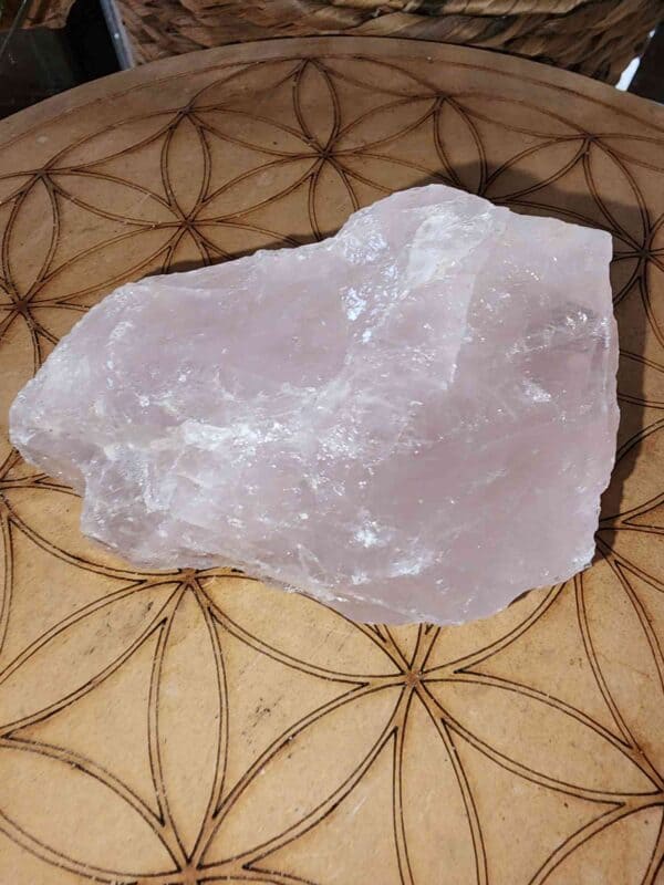Natural Raw Rose Quartz - Image 2