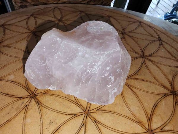 Natural Raw Rose Quartz - Image 3