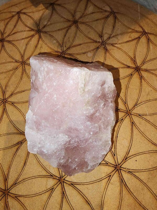 Natural Raw Rose Quartz - Image 2