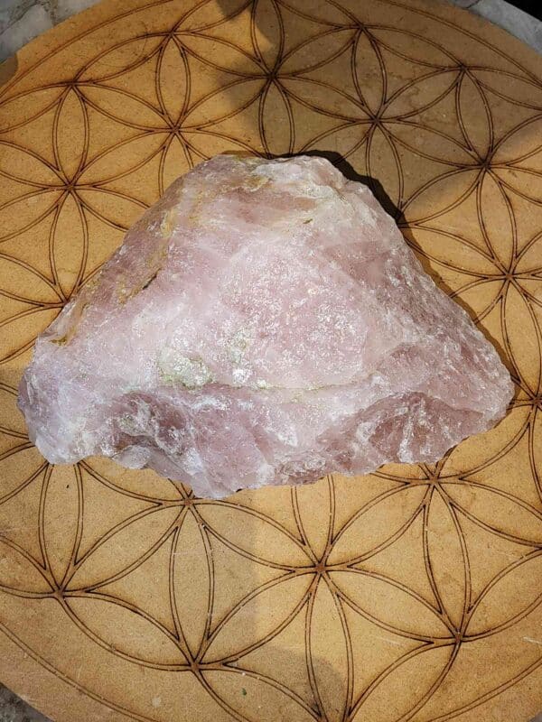 Natural Raw Rose Quartz - Image 2