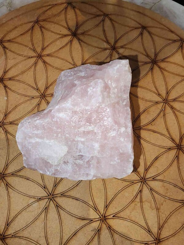 Natural Raw Rose Quartz - Image 2