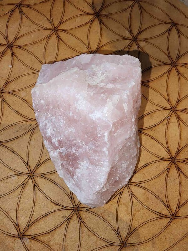 Natural Raw Rose Quartz - Image 3